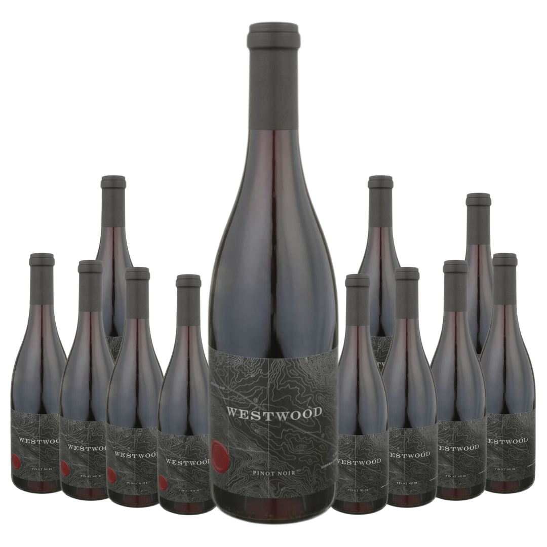 2018 Westwood Pinot Noir Estate Annadel Gap Vineyard Sonoma Valley 12 Bottle Case