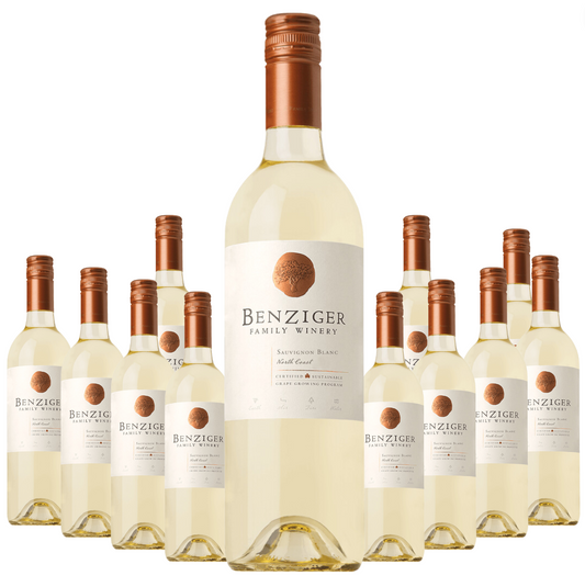 Benziger Family Winery Sauvignon Blanc North Coast 2021 12 Bottle Case