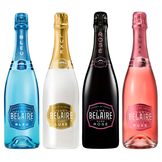 Luc Belaire Variety 4 Bottle Combo
