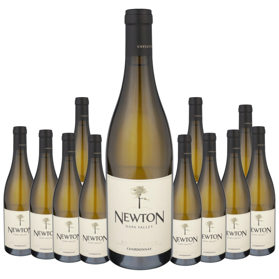 Newton Chardonnay Unfiltered Napa Valley 2021 12 Bottle Case