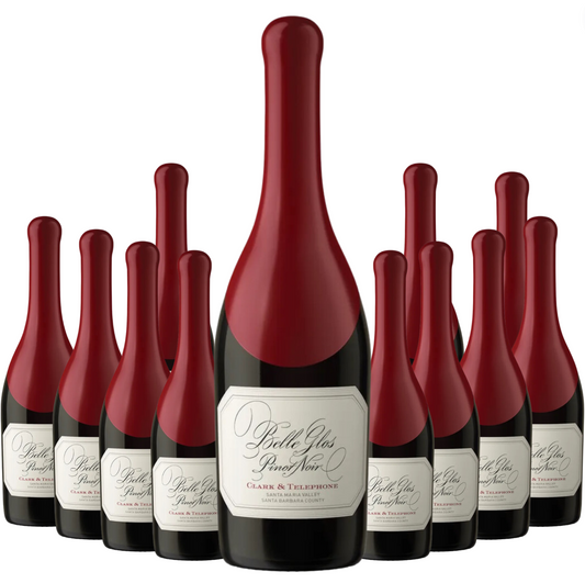 Belle Glos Pinot Noir Clark & Telephone Vineyard Santa Maria Valley 2022 12 Bottle Case