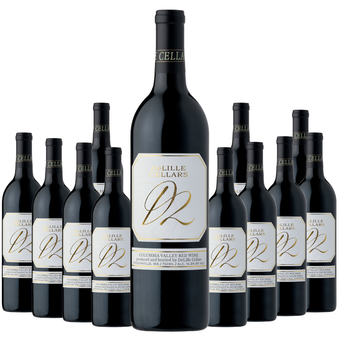 Delille Cellars Red Wine D2 Columbia Valley 2020 12 Bottle Case